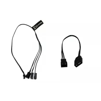 Internal Power Cable Alphacool 18601 0.3m 3-pin Straight