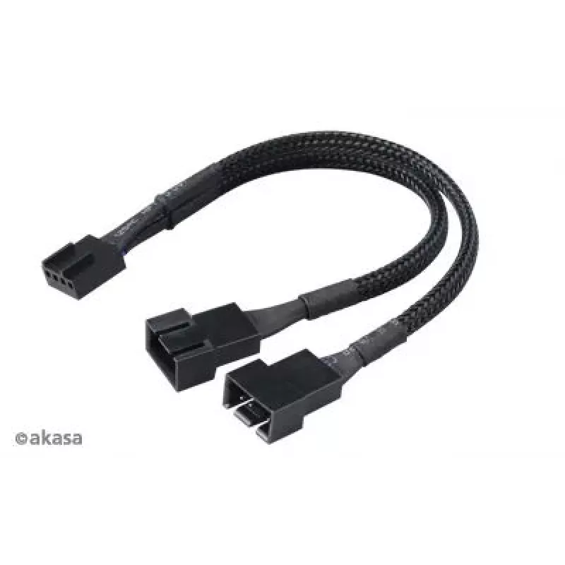 Akasa fan splitter bundle AK-CBFA04-KT04 — 4-pack PWM fan splitter cable