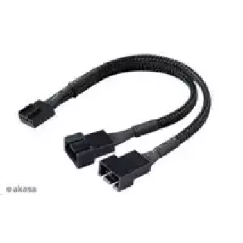 Akasa fan splitter bundle AK-CBFA04-KT04 — 4-pack PWM fan splitter cable