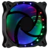 AEROCOOL COSMO12FRGB 120mm computer case fan, 1000 RPM, 15 LEDs RGB, Molex connector, 3.72 W, black