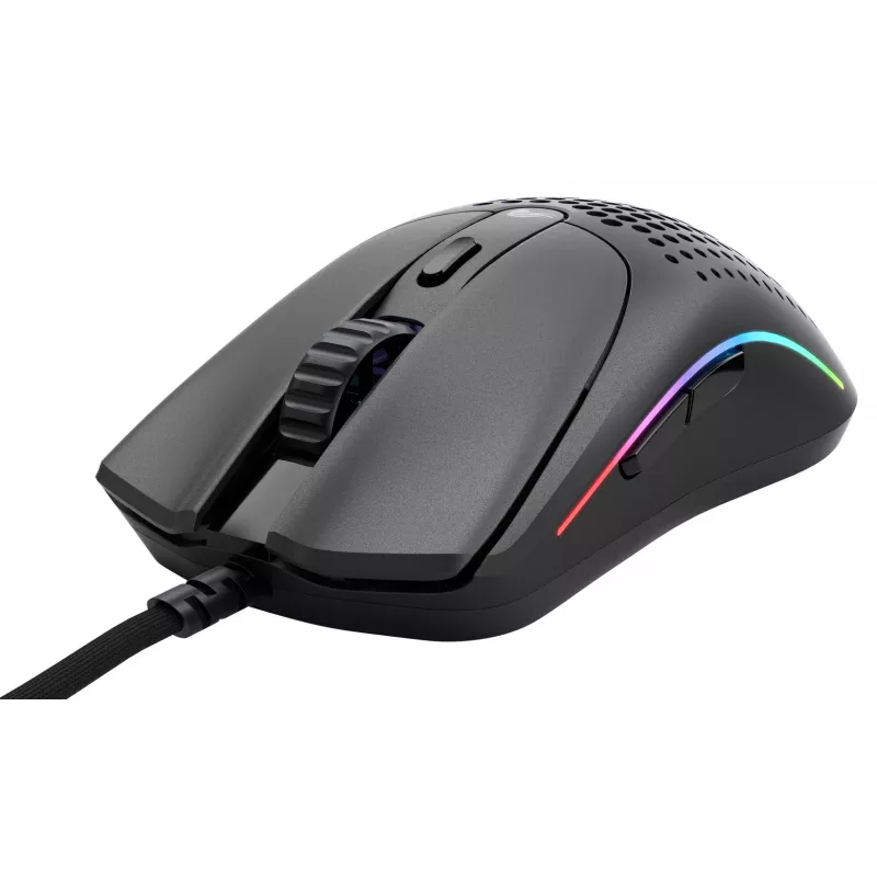 Glorious Gaming Glorious Model O Wired 2 - Matte Black, Right-hand, Optical, USB Type-A, 26000 DPI, 1 ms, Black