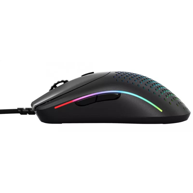 Glorious Gaming Glorious Model O Wired 2 - Matte Black, Right-hand, Optical, USB Type-A, 26000 DPI, 1 ms, Black