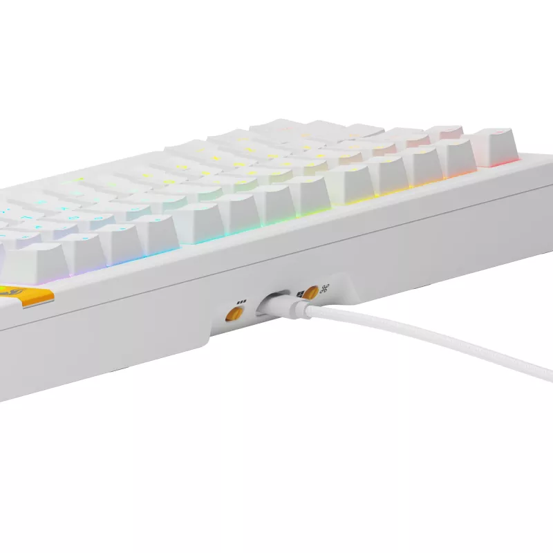 Mechanical keyboard GLORIOUS GMMK 3 HE 75% Wired White US layout
