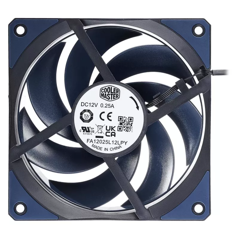COOLER MASTER Case Fan Mobius 120 Non LED Black