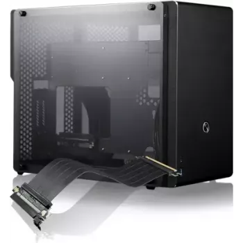 PC Case RAIJINTEK Ophion M Evo ALS Midi Tower Black, Transparent