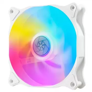 Fan Silverstone Air Blazer 120RW 120mm 600-2200 RPM White