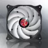 RAIJINTEK EOS 12 RBW ADD 120 mm Hydraulic Bearing PWM Fan, 800–1800 RPM, 2 pcs, Black/White