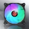 RAIJINTEK EOS 12 RBW ADD 120 mm Hydraulic Bearing PWM Fan, 800–1800 RPM, 2 pcs, Black/White
