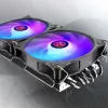 RAIJINTEK EOS 12 RBW ADD 120 mm Hydraulic Bearing PWM Fan, 800–1800 RPM, 2 pcs, Black/White