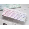 Ducky One 3 Classic Pure White TKL Gaming Keyboard RGB LED MX-Clear