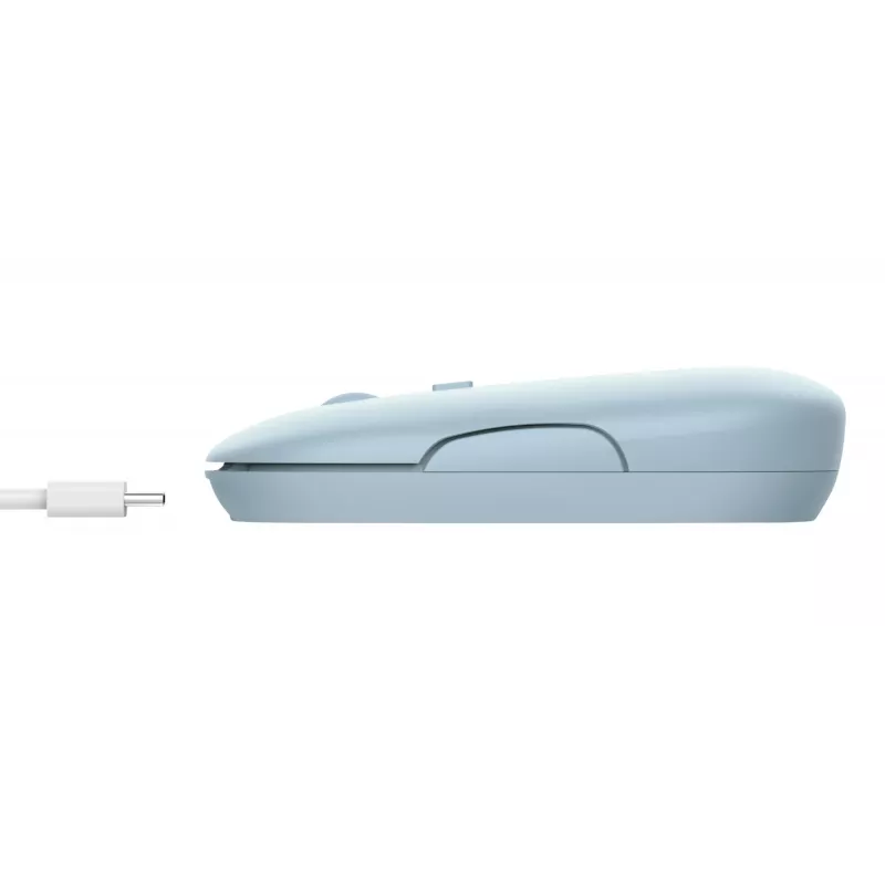 Trust Puck mouse Office Ambidextrous RF Wireless + Bluetooth 1600 DPI