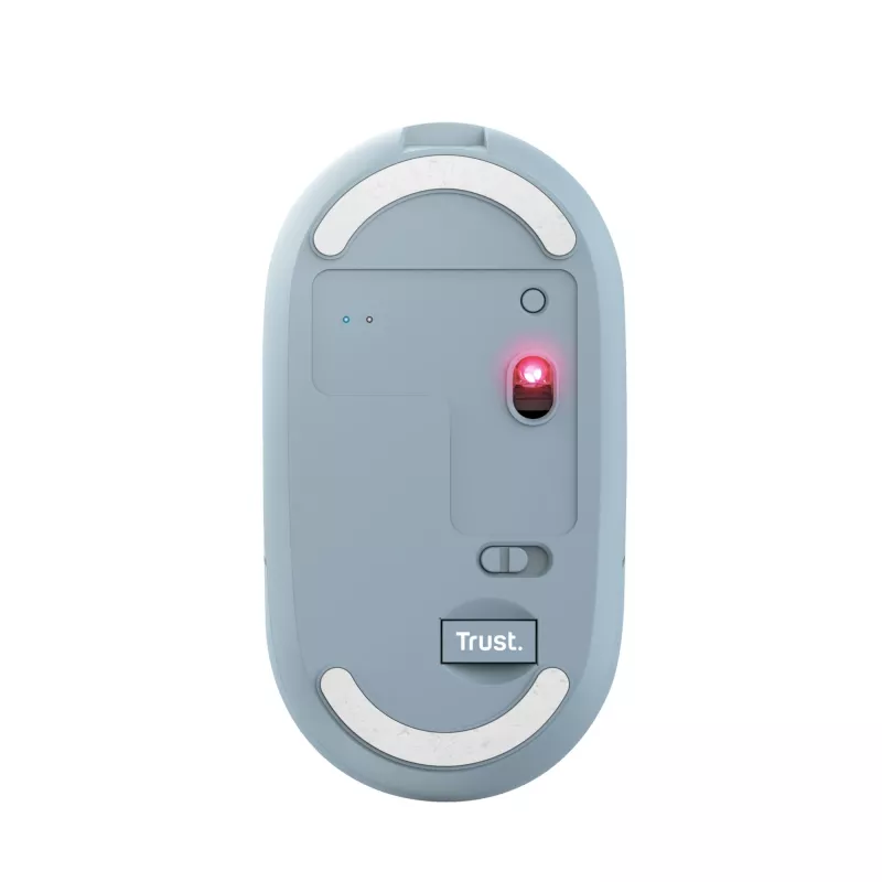 Trust Puck mouse Office Ambidextrous RF Wireless + Bluetooth 1600 DPI
