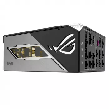 Power Supply Unit ASUS ROG THOR-1600T3-GAMING 1600 W, 80 PLUS Titanium, ATX 3.1, Fully-modular, OLED display