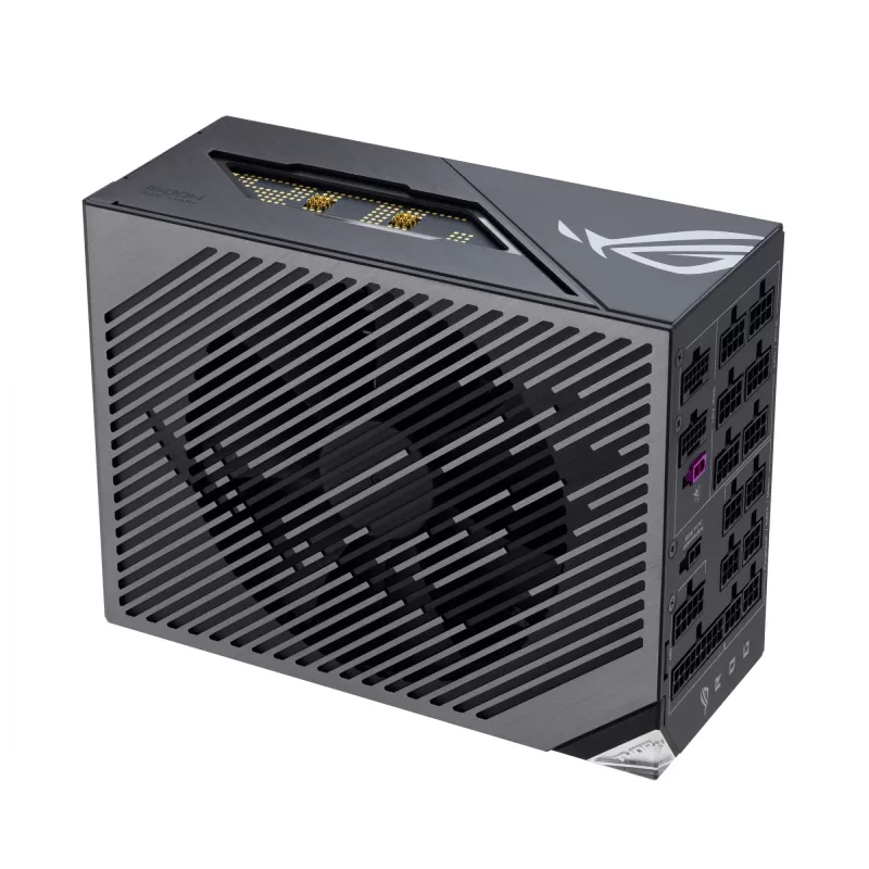 Power Supply Unit ASUS ROG THOR-1600T3-GAMING 1600 W, 80 PLUS Titanium, ATX 3.1, Fully-modular, OLED display