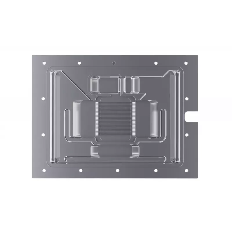 Water block + Backplate Alphacool 13456 Acrylic Aluminium Black Silver Transparent