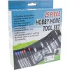 Home and Hobby Tool Set InLine 43012A 25 pieces