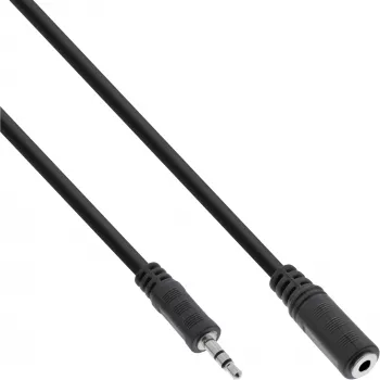 InLine Audio Cable 3.5mm Stereo male / female 3m