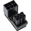 InLine Internal power adapter 180° ATX 6pin male female reverse Black 26636F