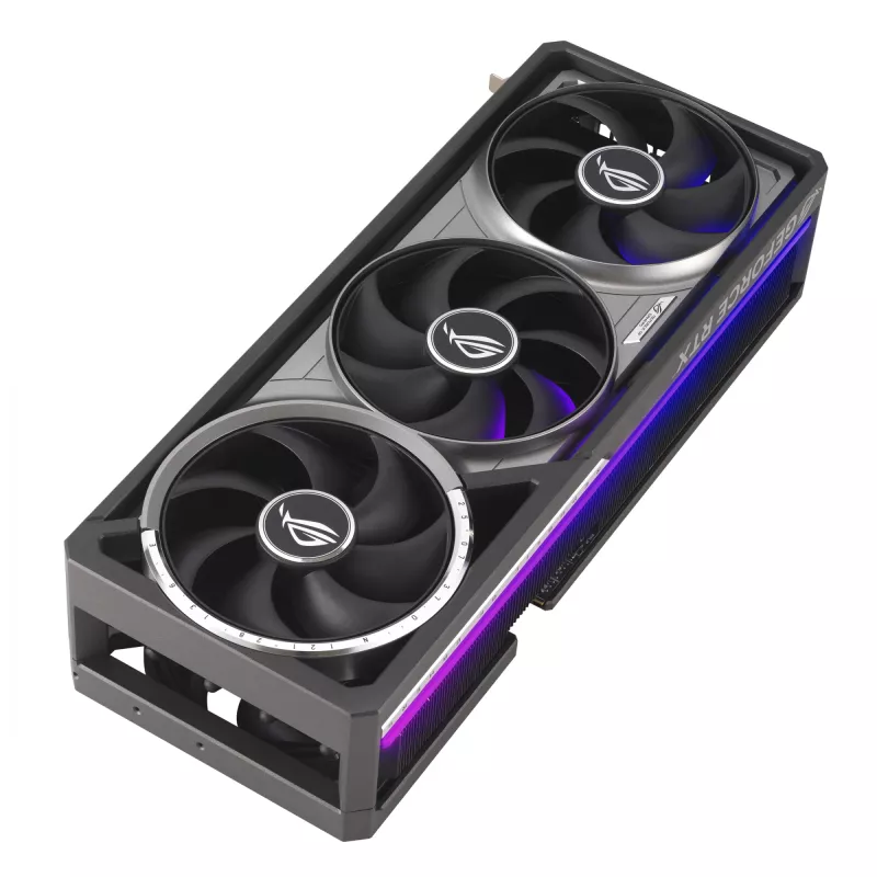 Graphics card ASUS GeForce RTX 5090 — 32 GB GDDR7, 512-bit, PCIe 5.0, 4 fans, 357.6×149.3×76 mm