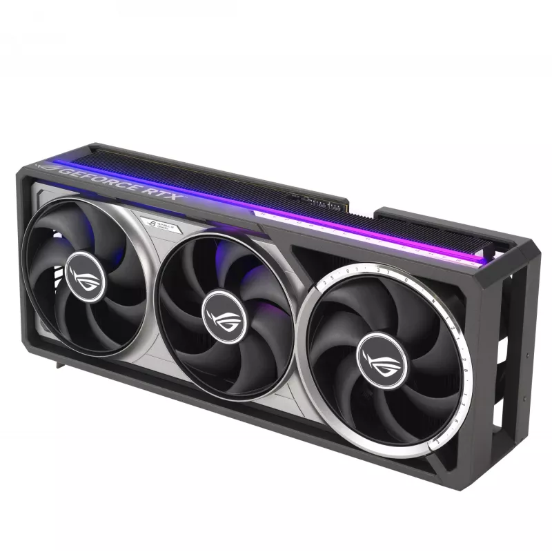 Graphics card ASUS GeForce RTX 5090 — 32 GB GDDR7, 512-bit, PCIe 5.0, 4 fans, 357.6×149.3×76 mm