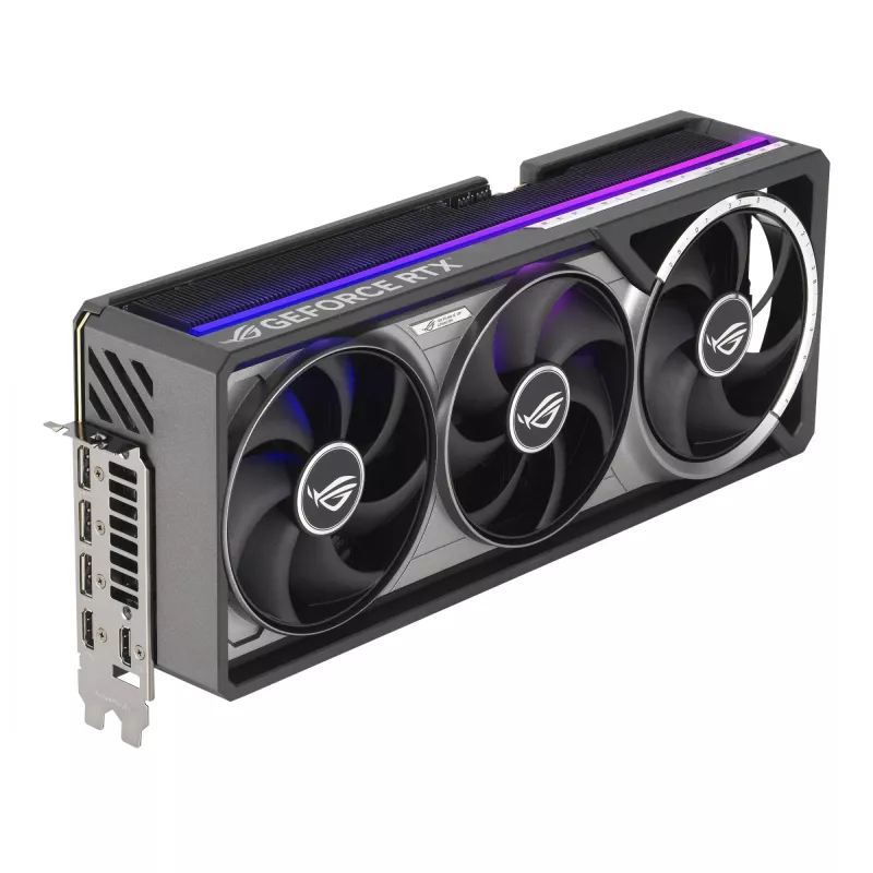 Graphics card ASUS GeForce RTX 5090 — 32 GB GDDR7, 512-bit, PCIe 5.0, 4 fans, 357.6×149.3×76 mm