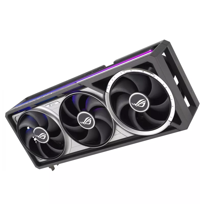 Graphics card ASUS GeForce RTX 5090 — 32 GB GDDR7, 512-bit, PCIe 5.0, 4 fans, 357.6×149.3×76 mm