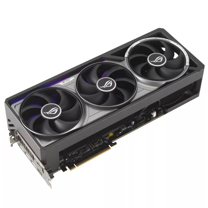 Graphics card ASUS GeForce RTX 5090 — 32 GB GDDR7, 512-bit, PCIe 5.0, 4 fans, 357.6×149.3×76 mm