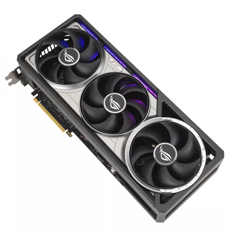 Graphics card ASUS GeForce RTX 5090 — 32 GB GDDR7, 512-bit, PCIe 5.0, 4 fans, 357.6×149.3×76 mm