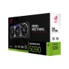 Graphics card ASUS GeForce RTX 5090 — 32 GB GDDR7, 512-bit, PCIe 5.0, 4 fans, 357.6×149.3×76 mm