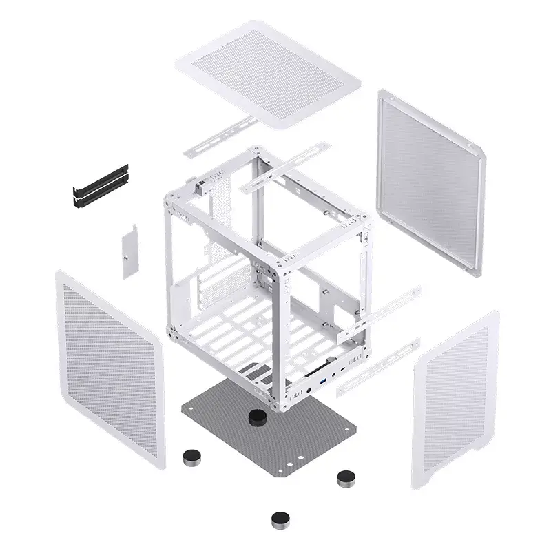 PC Case Jonsbo C6 Mini Tower White