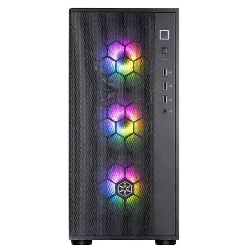 PC Case Silverstone FARA R1 PRO V2 Black ATX micro ATX Mini-ITX 3x120mm Fans