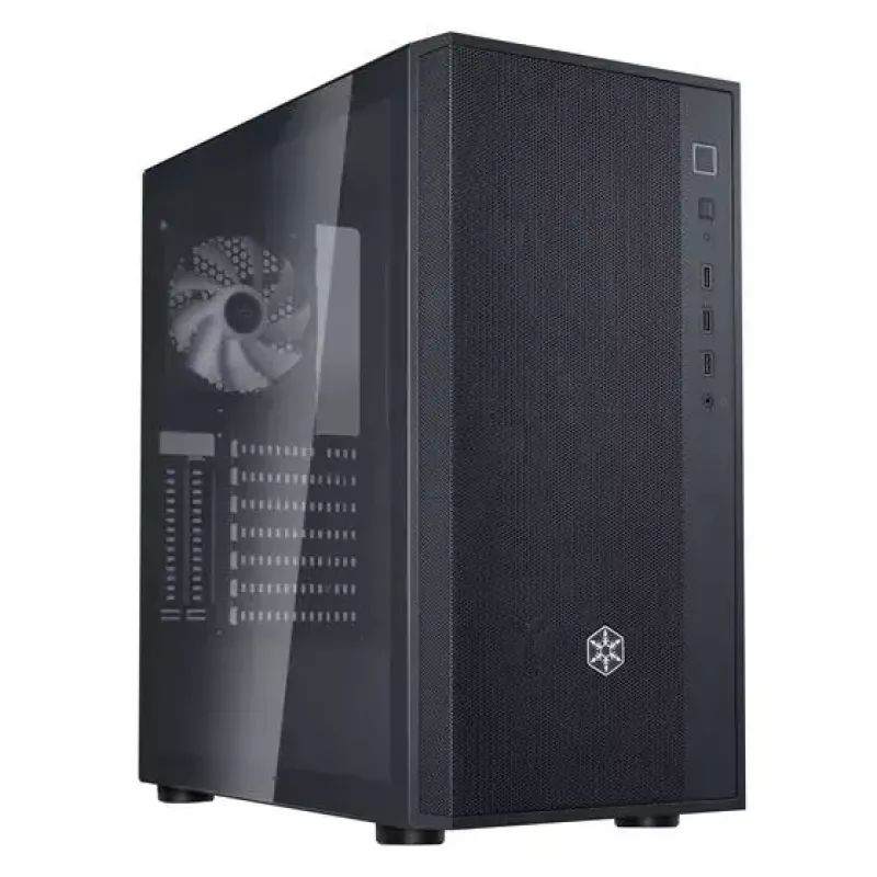 PC Case Silverstone FARA R1 PRO V2 Black ATX micro ATX Mini-ITX 3x120mm Fans