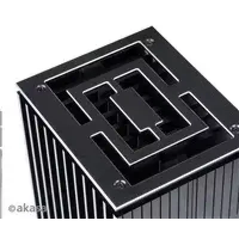 Computer case Akasa A-NUC45-M1B Mini-ITX Black