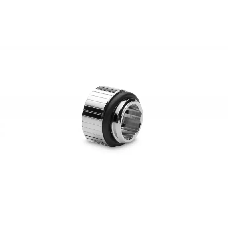 Fitting EK Water Blocks Brass Black Silver 7mm Height 1.65cm Diameter