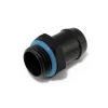 Plumbing fitting XSPC — brass construction black and blue finish