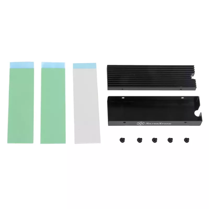 Heatsink/Radiator Silverstone TP05 Black 76.4mm x 10.3mm x 24.8mm