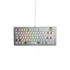 Glorious Gaming GMMK 3 PRO 75% Barebones Wired Silver - US, 75%, Wired, USB, RGB LED, Silver