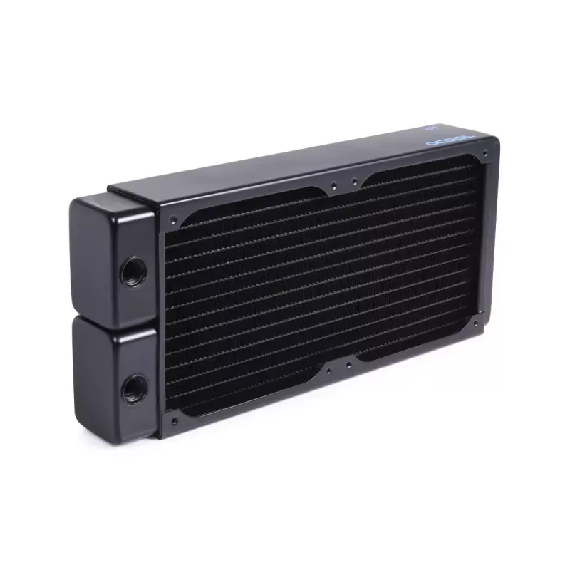 Radiator Alphacool 14439 Brass Copper Steel Black 124mm Width