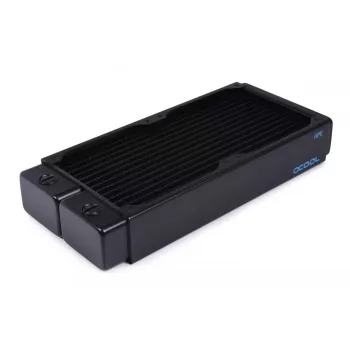Radiator Alphacool 14439 Brass Copper Steel Black 124mm Width