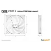 be quiet! Pure Wings 3 140mm PWM high-speed White Computer case Fan 14 cm 1 pc(s)
