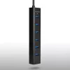 Axagon HUE-SA7BP 7x USB 3.0 ALU CHARGING hub BLACK incl. AC adapter