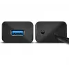 Axagon HUE-SA7BP 7x USB 3.0 ALU CHARGING hub BLACK incl. AC adapter