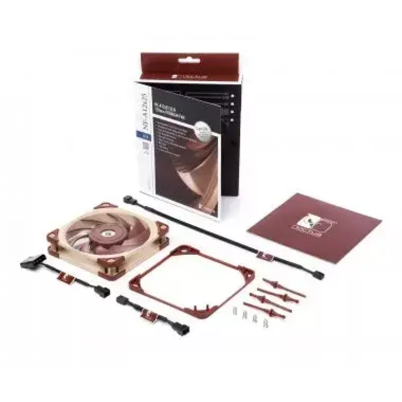 Noctua 120 mm case fan NF-A12x25 ULN, 12 V, 1200 RPM, 55.7 m³/h, 0.6 W, 12.1 dB, SSO bearing