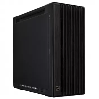 PC Case ASUS ProArt PA602 Wood Edition Midi Tower Black — EATX support, 45 cm GPU, 19 cm PSU/cooler, 8 HDD bays, USB-C