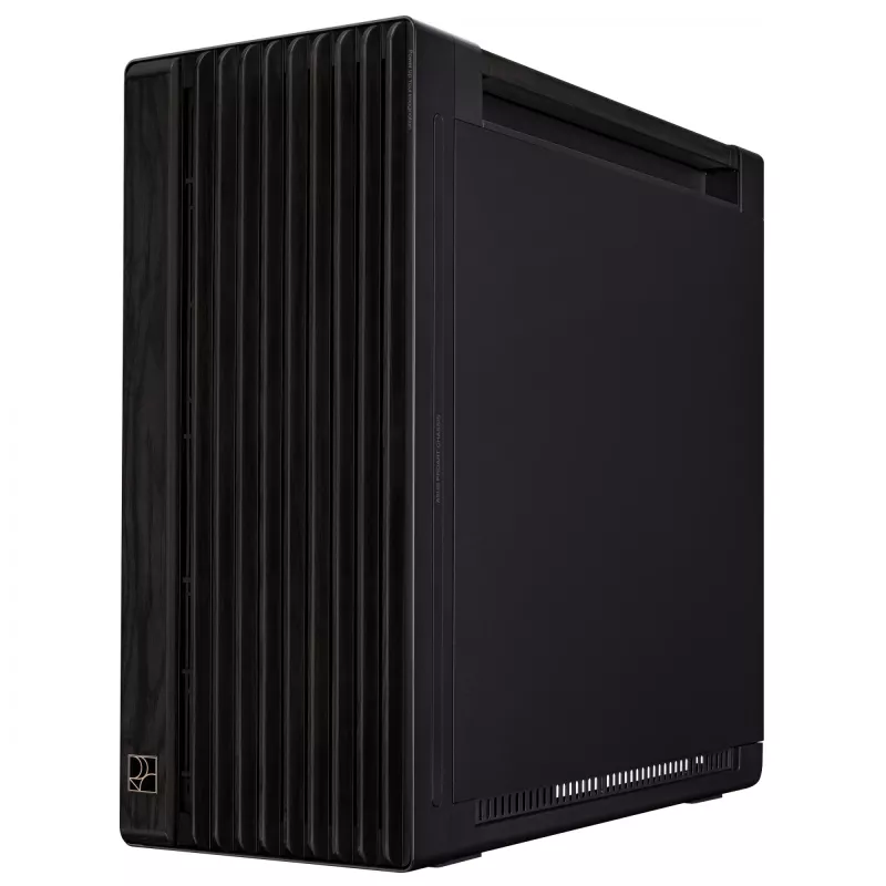 PC Case ASUS ProArt PA602 Wood Edition Midi Tower Black — EATX support, 45 cm GPU, 19 cm PSU/cooler, 8 HDD bays, USB-C