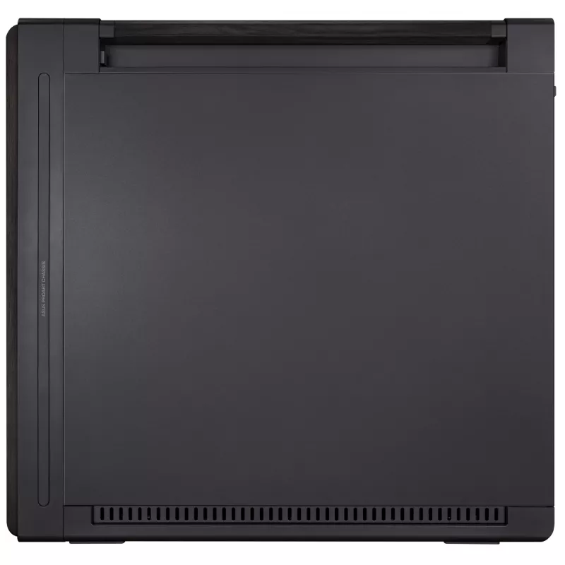 PC Case ASUS ProArt PA602 Wood Edition Midi Tower Black — EATX support, 45 cm GPU, 19 cm PSU/cooler, 8 HDD bays, USB-C