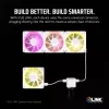CORSAIR Icue Link Lx120 RGB 120mm Pwm Fans Starter Kit - White