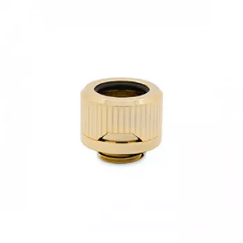 Fitting EK Water Blocks Brass Gold 15mm Height 2.2cm Diameter