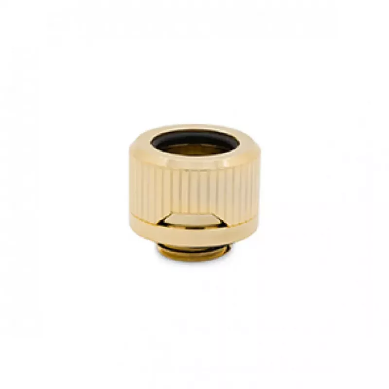 Fitting EK Water Blocks Brass Gold 15mm Height 2.2cm Diameter