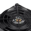 Fan Silverstone FHS 80X 8 cm Black 83.66 cfm 50.77 mmH2O